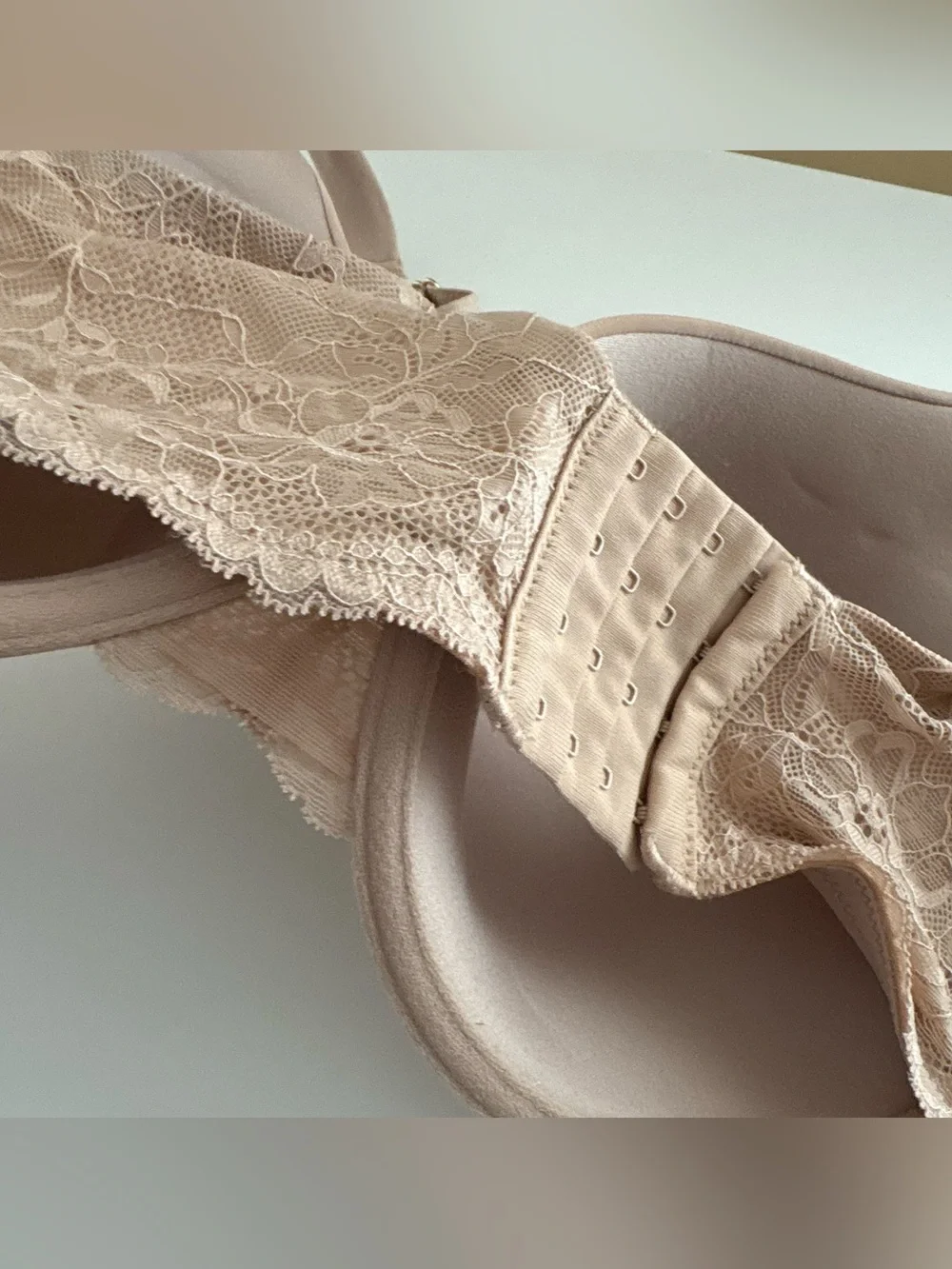 Joyspun Nude Plus Lace Wing T-Shirt Bra - Picture 4 of 6